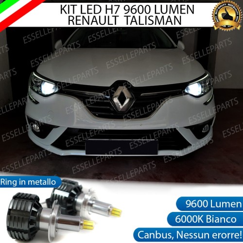 Kit Full LED H7 9600 LUMEN Anabbaglianti RENAULT TALISMAN