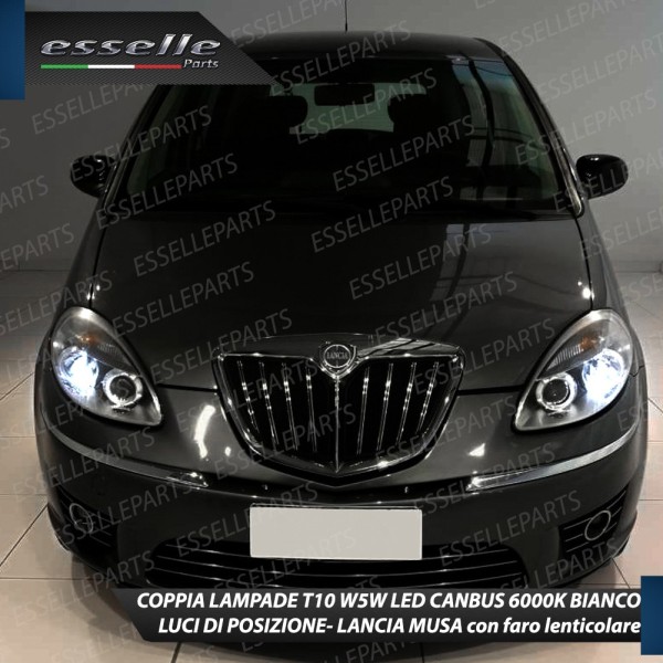 Conversione Fari Full LED 6400LM+ 6400LM +330LM Lancia Musa Dal 2011