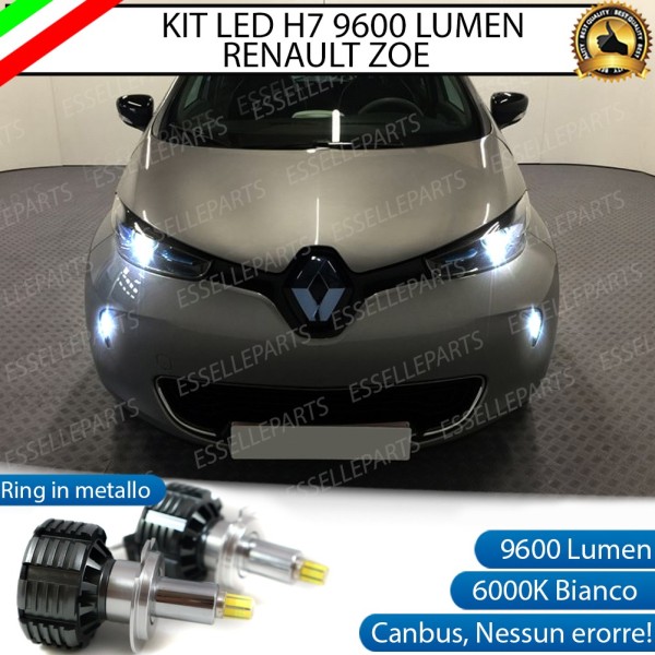 Kit Full LED H7 9600 LUMEN Anabbaglianti Renault Zoe