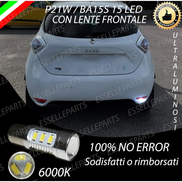 Luce Retromarcia 15 LED RENAULT ZOE CON LENTE FRONTALE