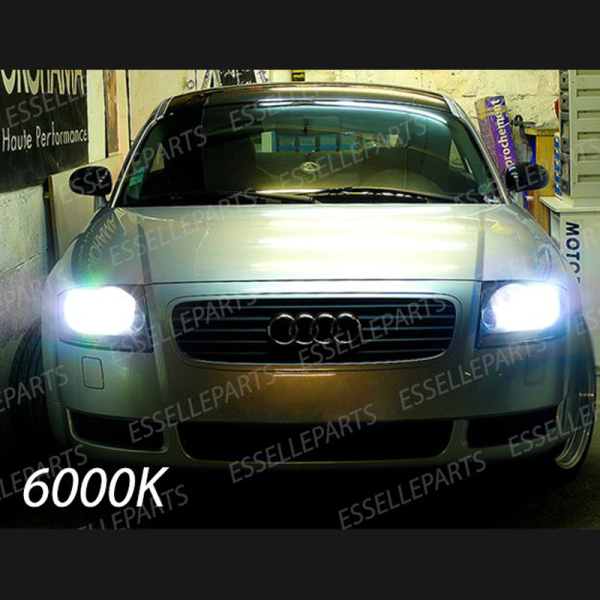 Kit xenon ultraslim 6000k 6000k AUDI TT 8N Luce Bianca No Error