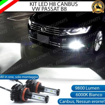 Kit Full Led 6000k canbus VW PASSAT B8 H8 Fendinebbia No Error