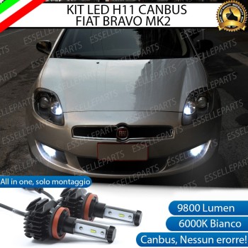 Kit Full Led 6000k canbus FIAT BRAVO II Fendinebbia No Error