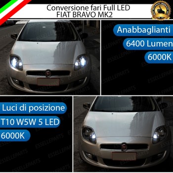Conversione Fari Full LED 6400LM + 330LM