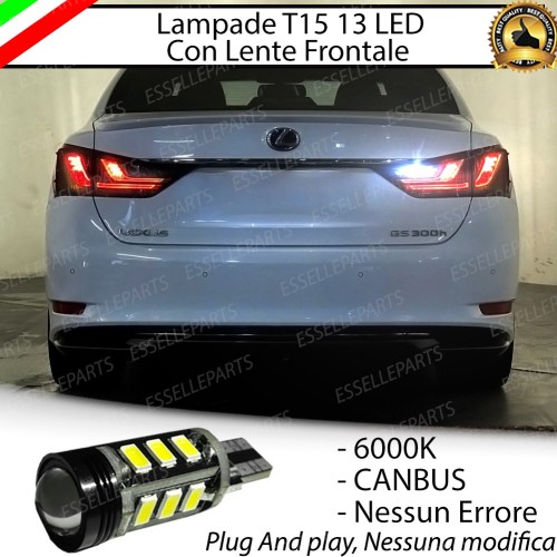 Luci Retromarcia Led Canbus LEXUS GS IV 6000K Luce Bianca No Error