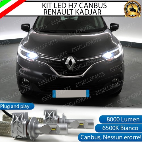 Kit Full LED H7 8000 LUMEN Abbaglianti RENAULT KADJAR