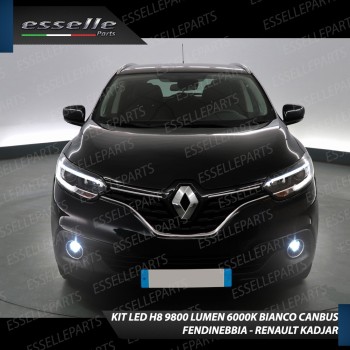 Kit Full Led 6000k canbus RENAULT KADJAR H8 Fendinebbia No Error