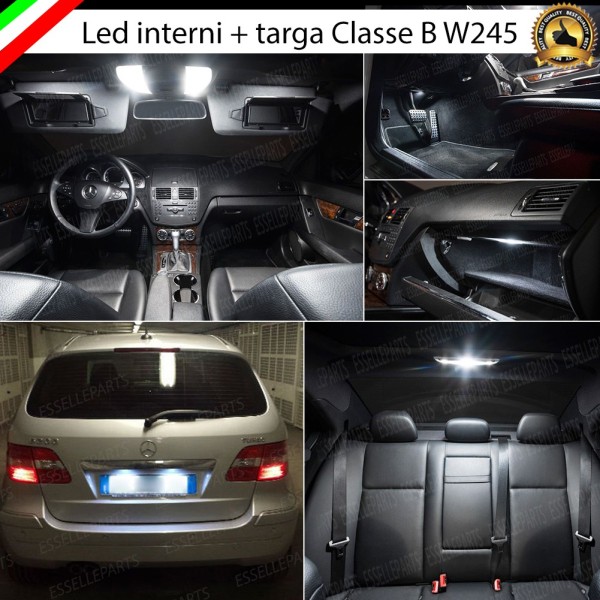 Led interni completo + Targa MERCEDES CLASSE B W245