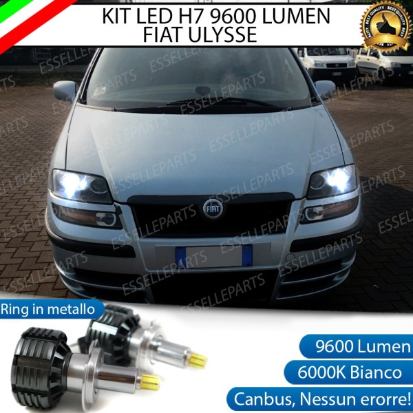 Kit Full LED H7 9600 LUMEN Anabbaglianti FIAT Ulysse II