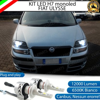 Kit Full Led H7 monoled 6500k canbus lampade anabbaglianti FIAT Ulysse II