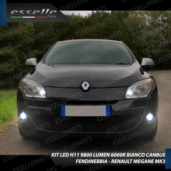 Kit Full Led 6000k H11 canbus RENAULT MEGANE III Fendinebbia No Error
