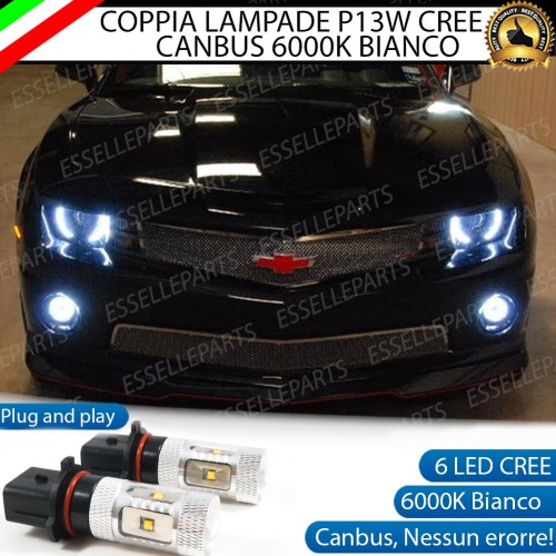 Luci DIURNE Led Canbus CHEVROLET CAMARO Luce Bianca No Error