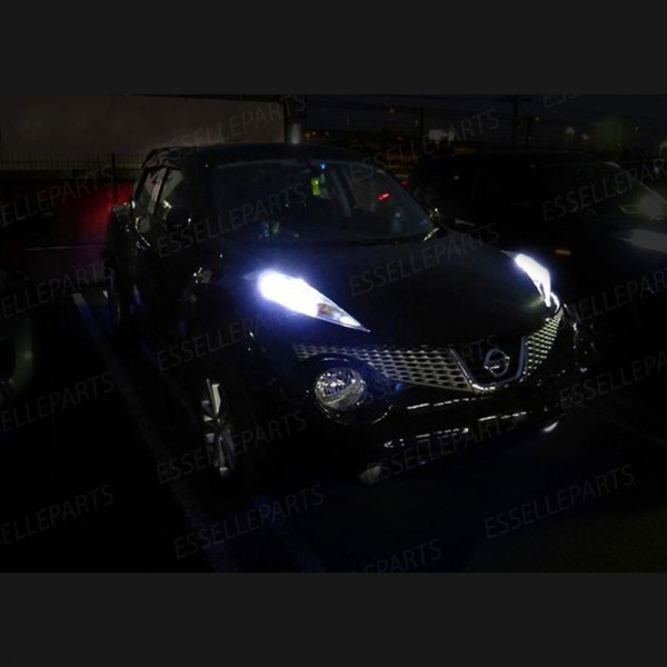 Coppia luci di posizione T10 W5W 10 LED canbus 6000K Bianco Nissan Juke Fino al 2013