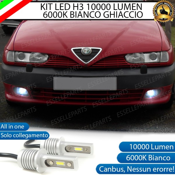 Kit Full LED H3 10000 Lumen Fendinebbia Alfa Romeo 146