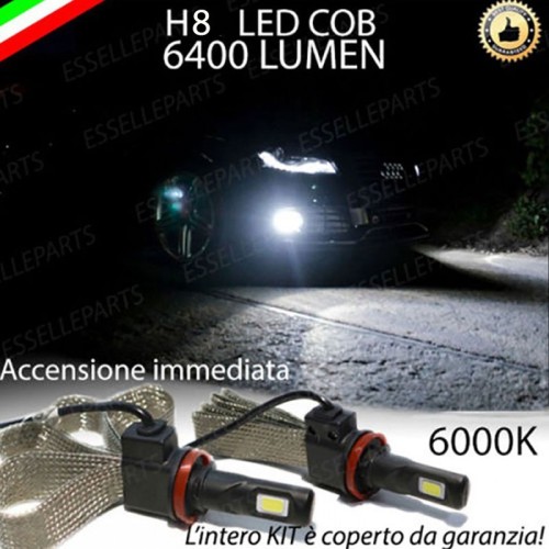Kit Full LED H8 Fendinebbia 6400 LUMEN AUDI A5 8T