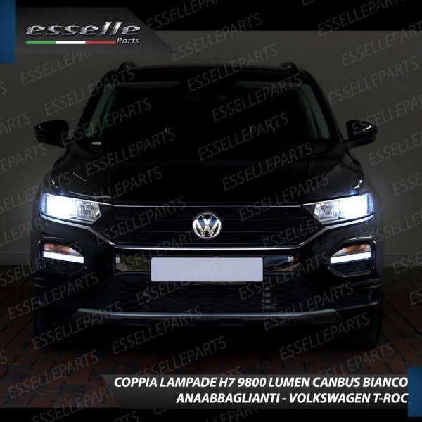 Conversione Fari Full LED 6000K bianco VW T-Roc Pre-Restyling