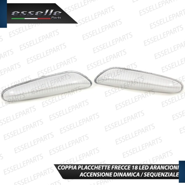 Placchette Dinamiche Laterali a 18 led per frecce specifiche per BMW X1 E84