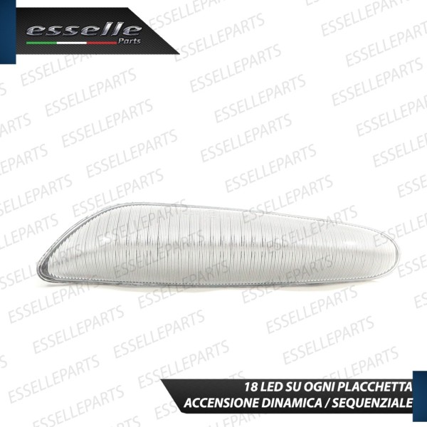 Placchette Dinamiche Laterali a 18 led per frecce per BMW SERIE 1 E81 E82 E87 E88