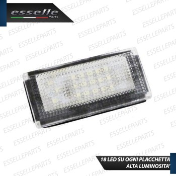 Placchette Luci Targa Led MINI R50 R52 R53 6000K