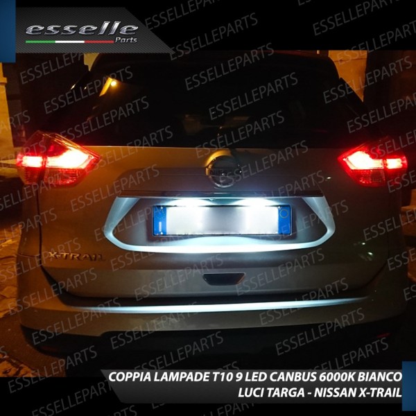 Luci targa 9 LED Canbus