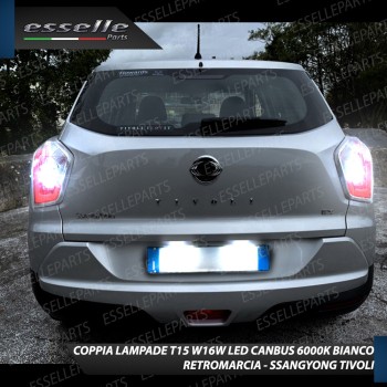 Luci Retromarcia Led Canbus SSANGYONG TIVOLI 6000K