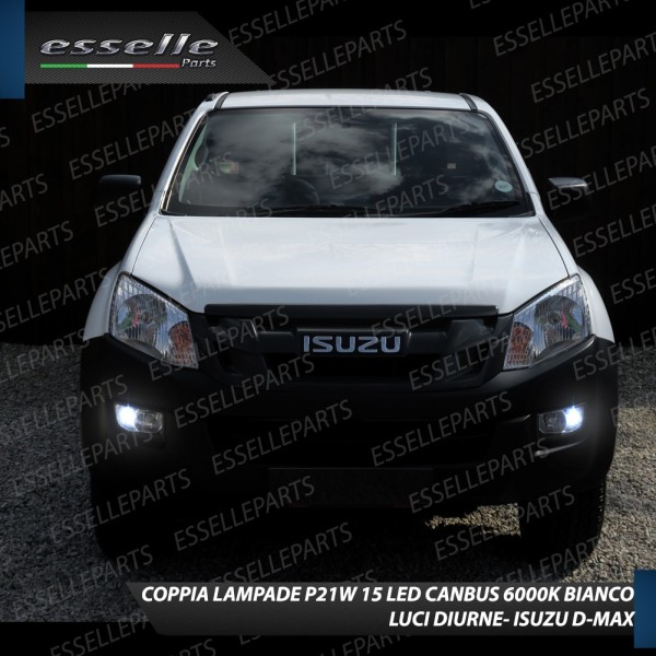 Conversione Fari Full LED 6000K bianco ISUZU D-MAX MK2 con fari a parabola