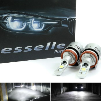 Kit Mono LED H11 12000 Lumen 6000K Anabbaglianti ISUZU D-MAX MK2 Fari Lenticolari