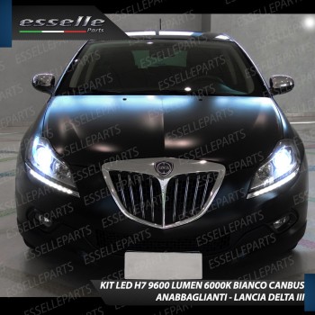 Conversione Fari a Led H7 per Lancia Delta MK3 6000K Canbus