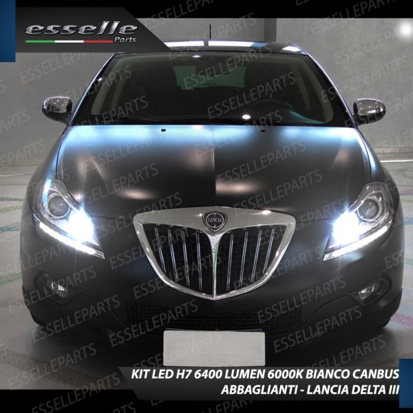 Conversione Fari a Led H7 per Lancia Delta MK3 6000K Canbus