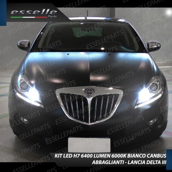 Conversione Fari a Led H7 per Lancia Delta MK3 6000K Canbus