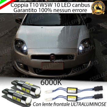 Luci di posizione a LED T10 per FIAT CROMA RESTYLING 6000K