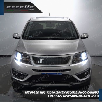 Kit Full Led monoled 6500k canbus lampade per HB3 DR-6