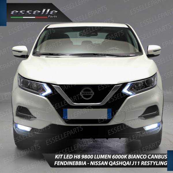 Kit Full LED H8 Fendinebbia NISSAN QASHQAI II RESTYLING