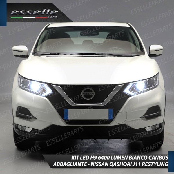 Kit Fari LED Completi Per Nissan Qashqai J11 Restyling 6000K