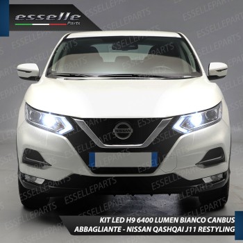 Kit Fari LED Completi Per Nissan Qashqai J11 Restyling 6000K
