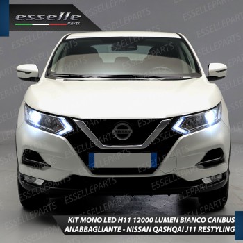 Kit Fari LED Completi Per Nissan Qashqai J11 Restyling 6000K