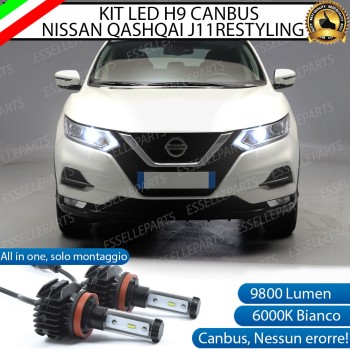 Kit Full Led 6000k H11 canbus NISSAN QASHQAI J11 RESTYLING