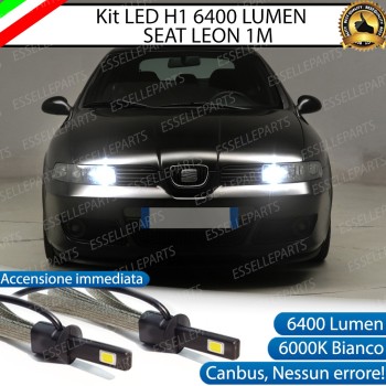 Kit Full LED H1 Abbaglianti 6400 lumen Seat Leon 1 1M Kit Full LED H1 Abbaglianti 6400 lumen Seat Leon 1 1M