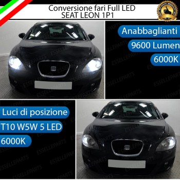 Conversione Fari Full LED Seat Leon II Conversione Fari Full LED Seat Leon II