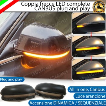 Set Frecce Dinamiche pecchietti laterali VW GOLF VI Non compatibile versione variant