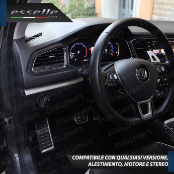 PROFILI INTERNI GRIGIO SATINATO CRUSCOTTO PER VW T-ROC