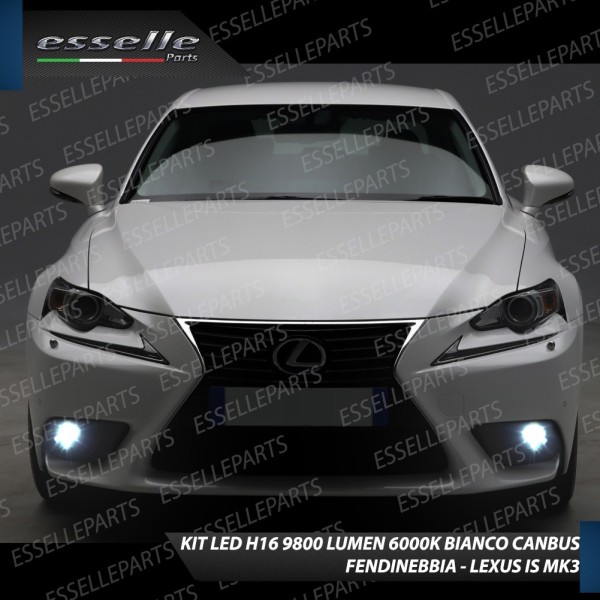 Kit Full Led 6000k H16 canbus LEXUS IS III Fendinebbia No Error