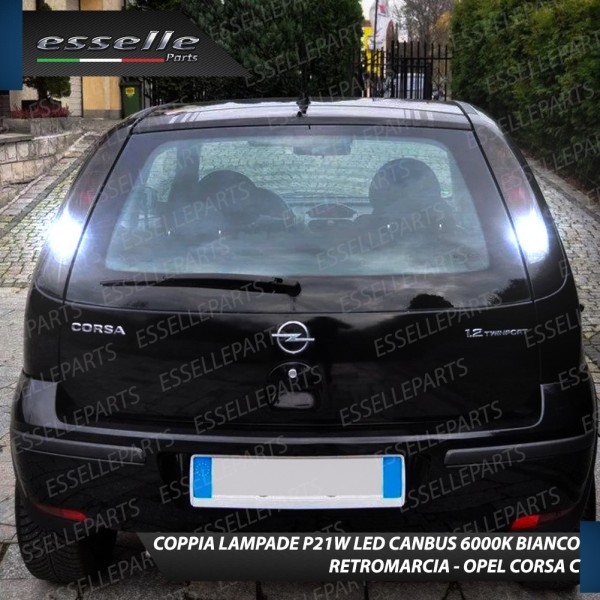 Luci Retromarcia 15 LED Opel Corsa C CON LENTE FRONTALE