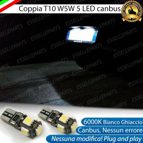 Luci Targa 5 LED Canbus 6000K per DR-6