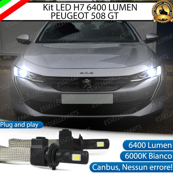 KIT FULL LED H7 Abbaglianti Peugeot 508 GT