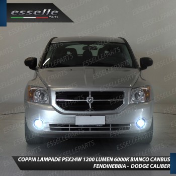 Lampade 1800 LUMEN PSX24W fendinebbia DODGE CALIBER