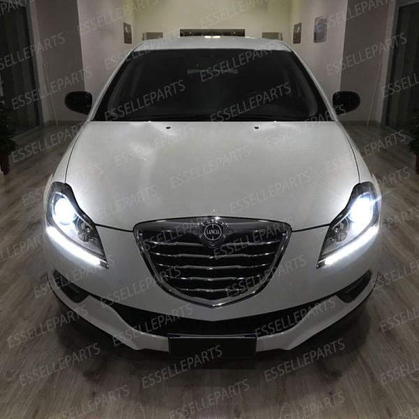 Kit Full LED H7 9600 Lumen 6000K bianco Anabbaglianti Lancia Delta