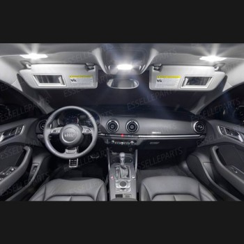 Kit LED interni Completo 6000K bianco Canbus Audi A3 8V