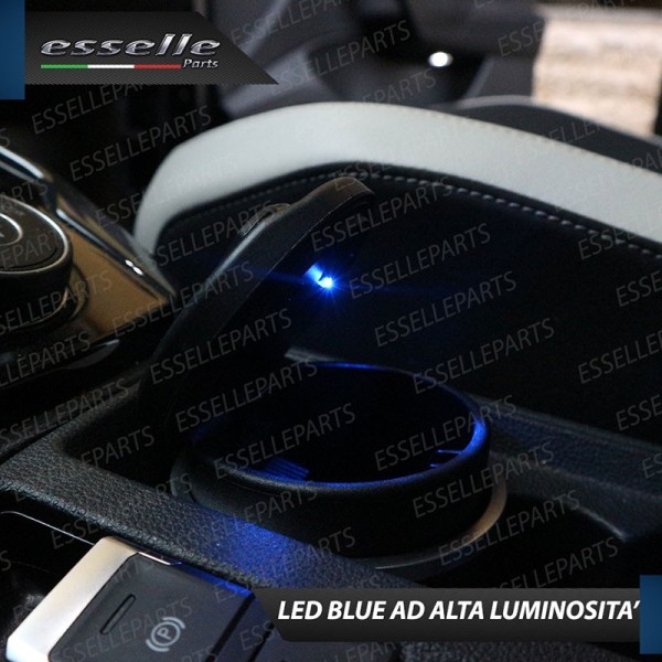 Posacenere con led BLU per Opel Corsa E