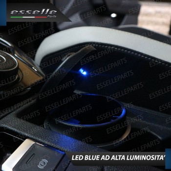 Posacenere con led BLU per Opel Corsa E Posacenere con led BLU per Opel Corsa E
